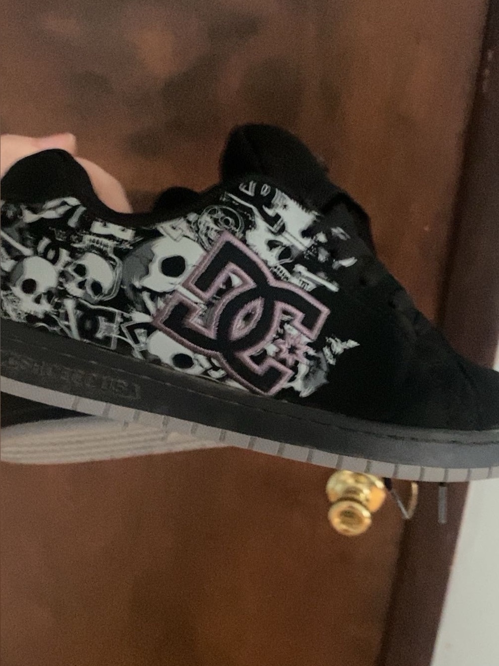 DC skull gaveler shoes